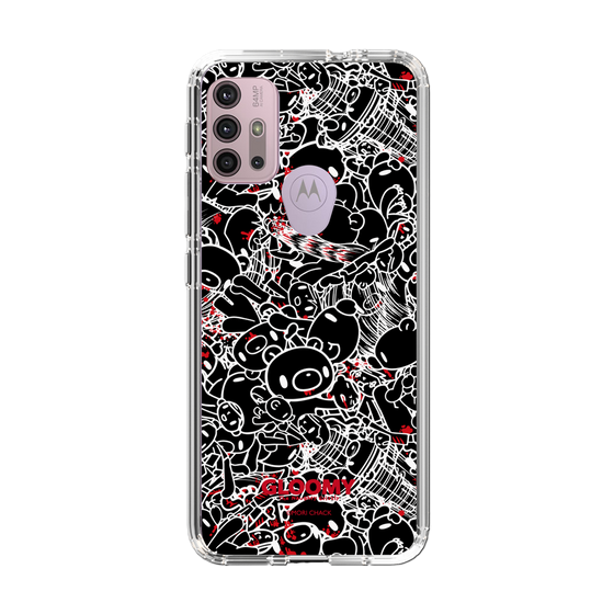 Slim Protection Case［ Gloomy - Pattern - Black ］