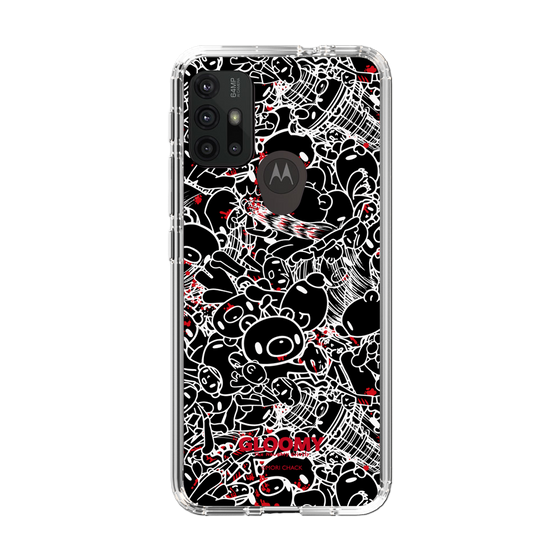 Slim Protection Case［ Gloomy - Pattern - Black ］