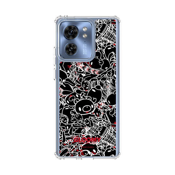 Slim Protection Case［ Gloomy - Pattern - Black ］