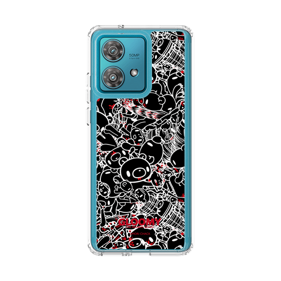 Slim Protection Case［ Gloomy - Pattern - Black ］