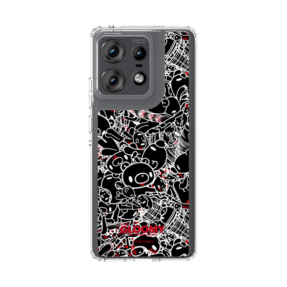 Slim Protection Case［ Gloomy - Pattern - Black ］
