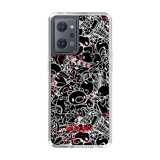 Slim Protection Case［ Gloomy - Pattern - Black ］