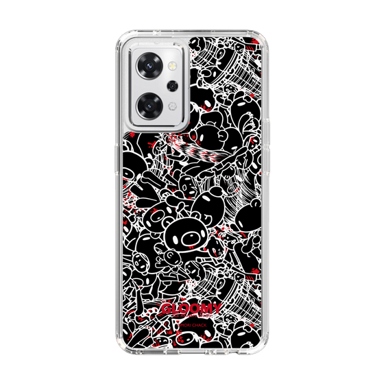 Slim Protection Case［ Gloomy - Pattern - Black ］