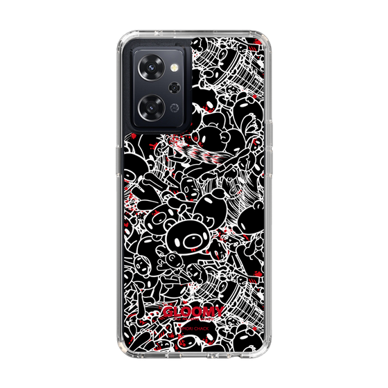 Slim Protection Case［ Gloomy - Pattern - Black ］