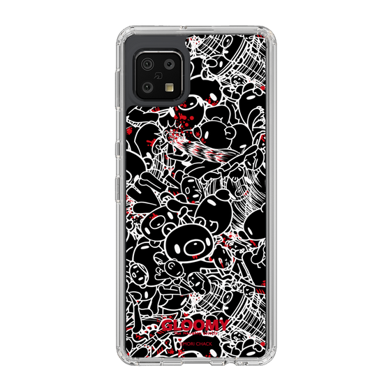 Slim Protection Case［ Gloomy - Pattern - Black ］