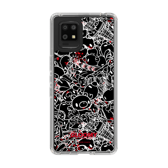 Slim Protection Case［ Gloomy - Pattern - Black ］