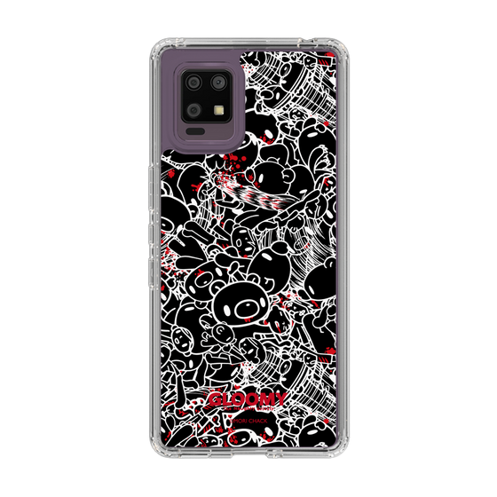 Slim Protection Case［ Gloomy - Pattern - Black ］