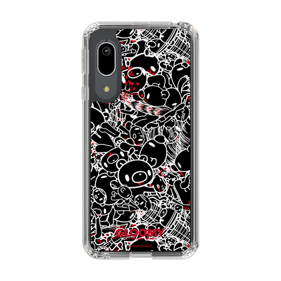 Slim Protection Case［ Gloomy - Pattern - Black ］