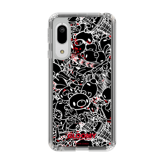Slim Protection Case［ Gloomy - Pattern - Black ］