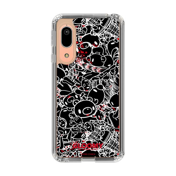 Slim Protection Case［ Gloomy - Pattern - Black ］
