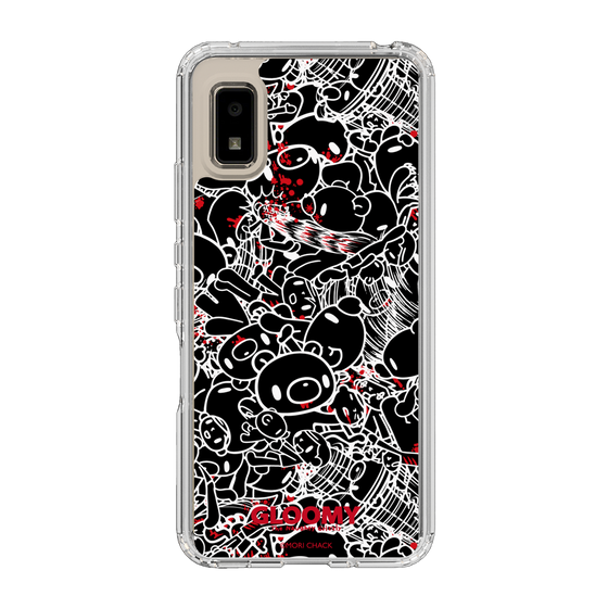 Slim Protection Case［ Gloomy - Pattern - Black ］