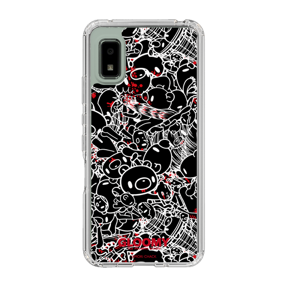Slim Protection Case［ Gloomy - Pattern - Black ］