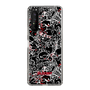 Slim Protection Case［ Gloomy - Pattern - Black ］