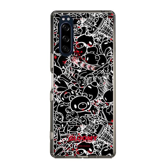 Slim Protection Case［ Gloomy - Pattern - Black ］