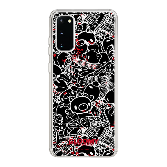 Slim Protection Case［ Gloomy - Pattern - Black ］