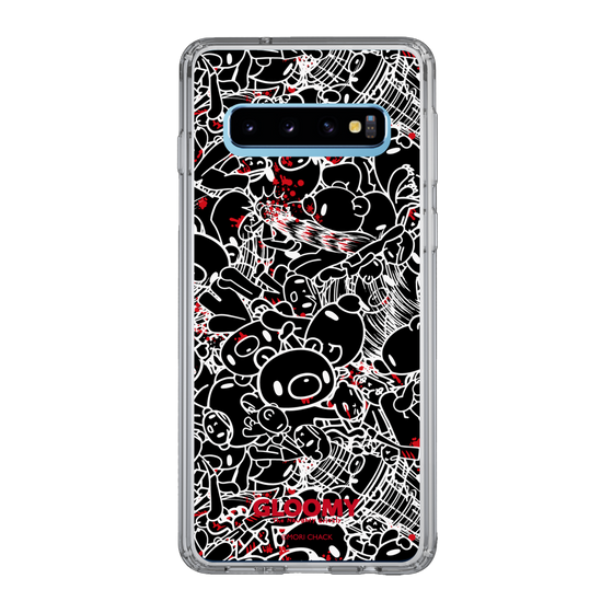Slim Protection Case［ Gloomy - Pattern - Black ］