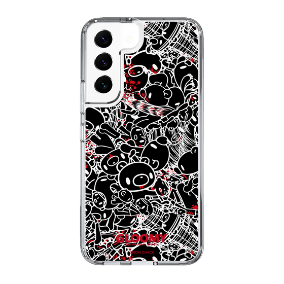 Slim Protection Case［ Gloomy - Pattern - Black ］