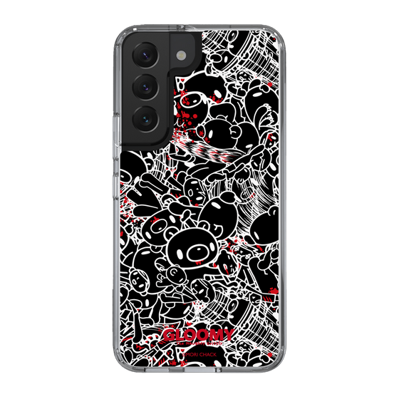 Slim Protection Case［ Gloomy - Pattern - Black ］