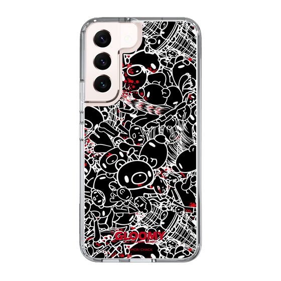 Slim Protection Case［ Gloomy - Pattern - Black ］