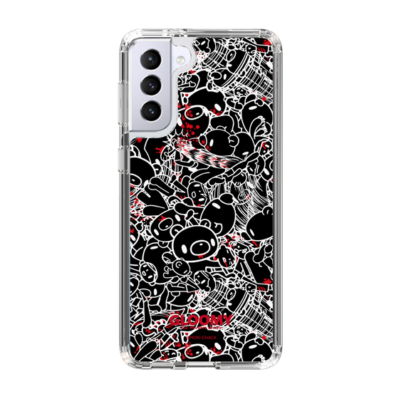 Slim Protection Case［ Gloomy - Pattern - Black ］