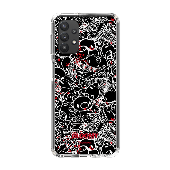 Slim Protection Case［ Gloomy - Pattern - Black ］