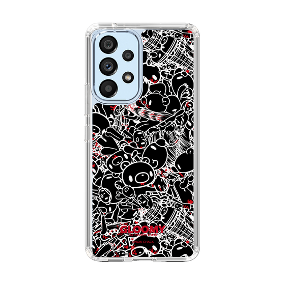 Slim Protection Case［ Gloomy - Pattern - Black ］