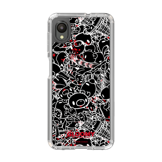Slim Protection Case［ Gloomy - Pattern - Black ］