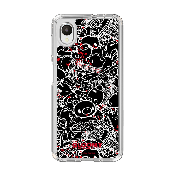 Slim Protection Case［ Gloomy - Pattern - Black ］