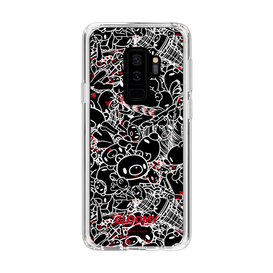 Slim Protection Case［ Gloomy - Pattern - Black ］