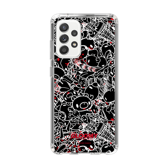 Slim Protection Case［ Gloomy - Pattern - Black ］