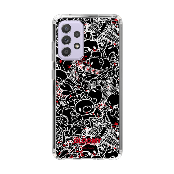 Slim Protection Case［ Gloomy - Pattern - Black ］