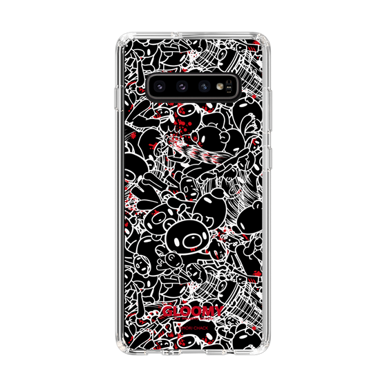 Slim Protection Case［ Gloomy - Pattern - Black ］