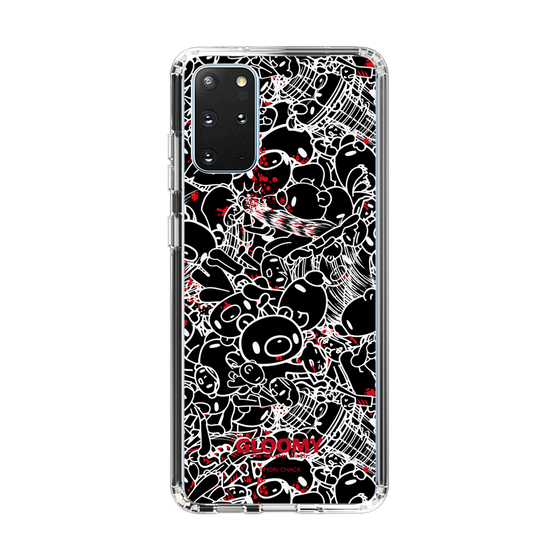 Slim Protection Case［ Gloomy - Pattern - Black ］