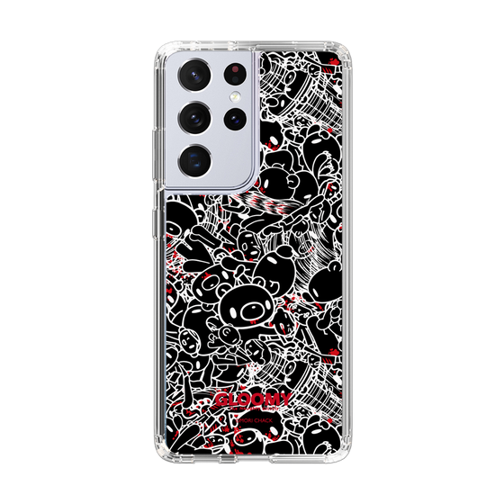 Slim Protection Case［ Gloomy - Pattern - Black ］