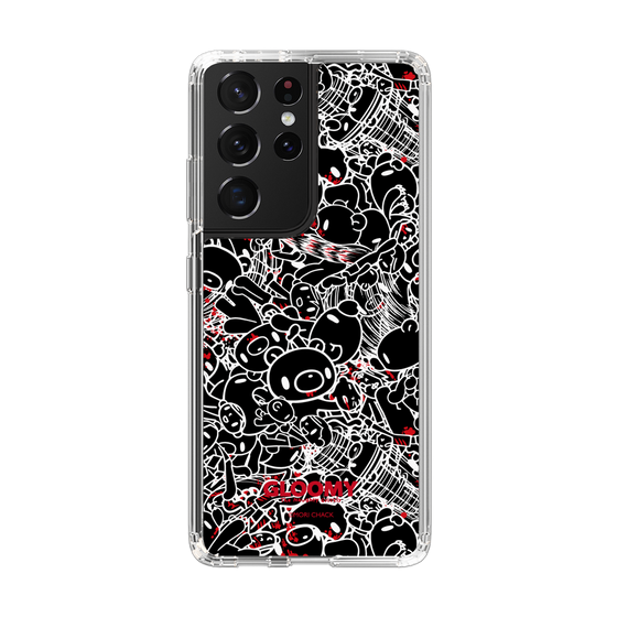 Slim Protection Case［ Gloomy - Pattern - Black ］