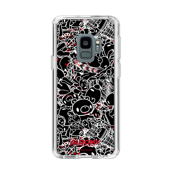 Slim Protection Case［ Gloomy - Pattern - Black ］
