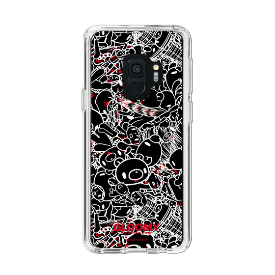Slim Protection Case［ Gloomy - Pattern - Black ］