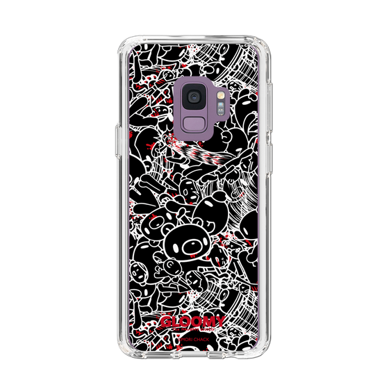 Slim Protection Case［ Gloomy - Pattern - Black ］