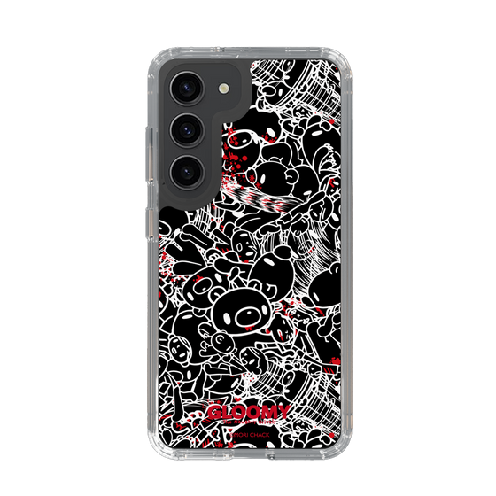 Slim Protection Case［ Gloomy - Pattern - Black ］