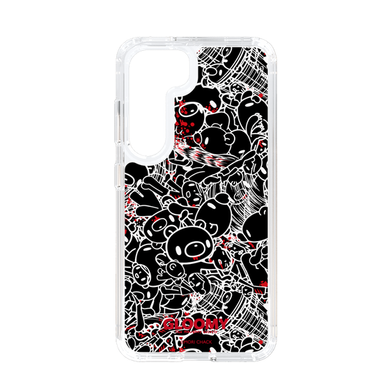 Slim Protection Case［ Gloomy - Pattern - Black ］