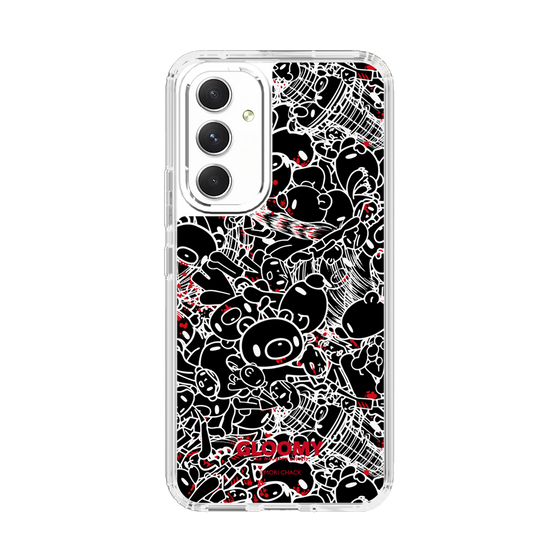 Slim Protection Case［ Gloomy - Pattern - Black ］