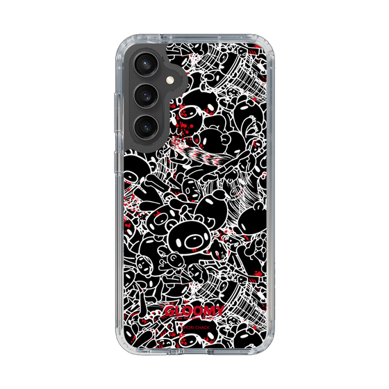 Slim Protection Case［ Gloomy - Pattern - Black ］