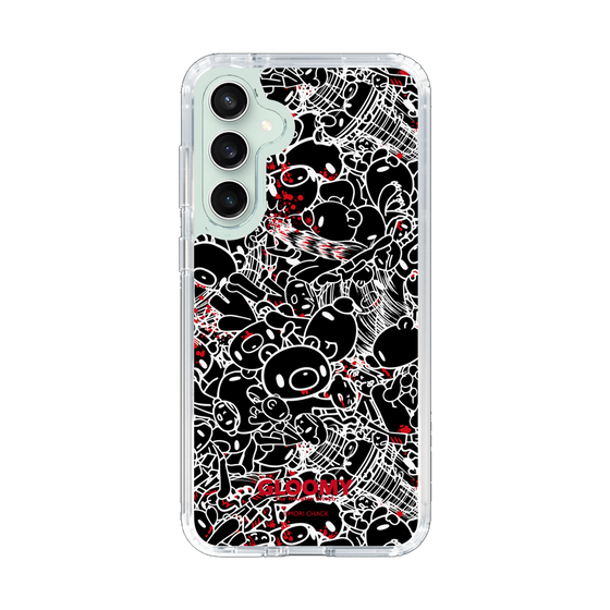 Slim Protection Case［ Gloomy - Pattern - Black ］