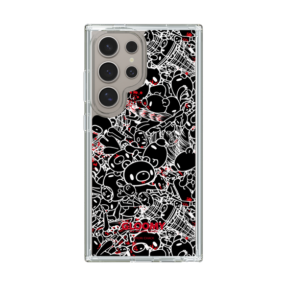 Slim Protection Case［ Gloomy - Pattern - Black ］