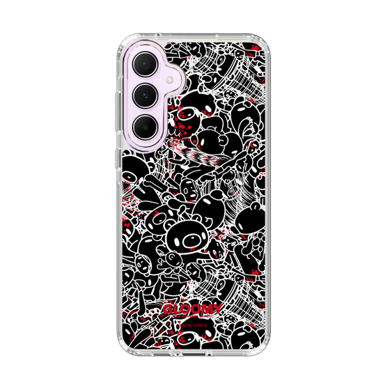 Slim Protection Case［ Gloomy - Pattern - Black ］