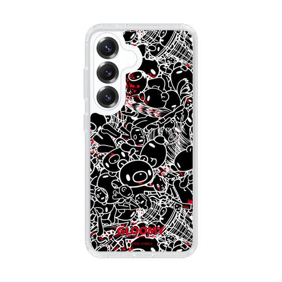 Slim Protection Case［ Gloomy - Pattern - Black ］