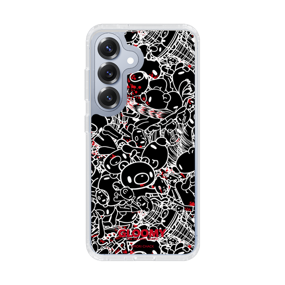 Slim Protection Case［ Gloomy - Pattern - Black ］