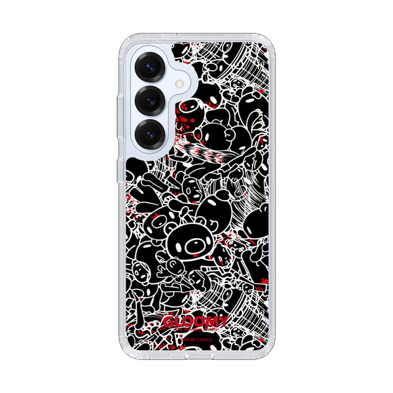Slim Protection Case［ Gloomy - Pattern - Black ］