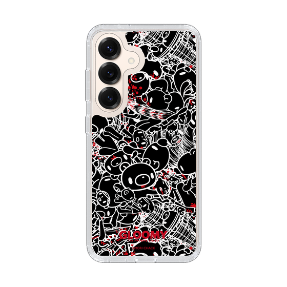 Slim Protection Case［ Gloomy - Pattern - Black ］