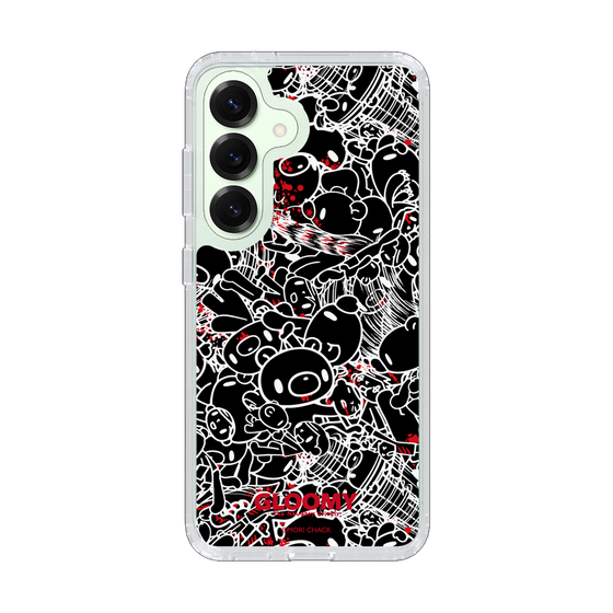Slim Protection Case［ Gloomy - Pattern - Black ］